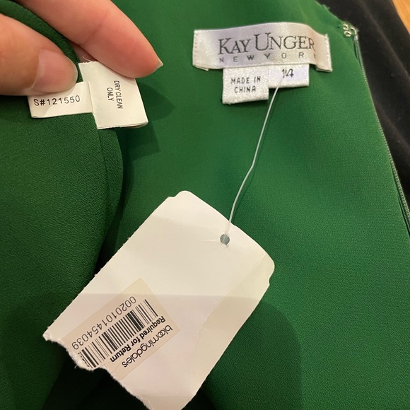 Fiji Silk Layer Draped Mermaid Fish Spaghetti Strap Formal Evening Prom Fit Flar - Picture 7 of 8